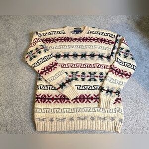 Abercrombie and Fitch The Big Sweater Fall  Oversized Grandpa Grandma Unisex